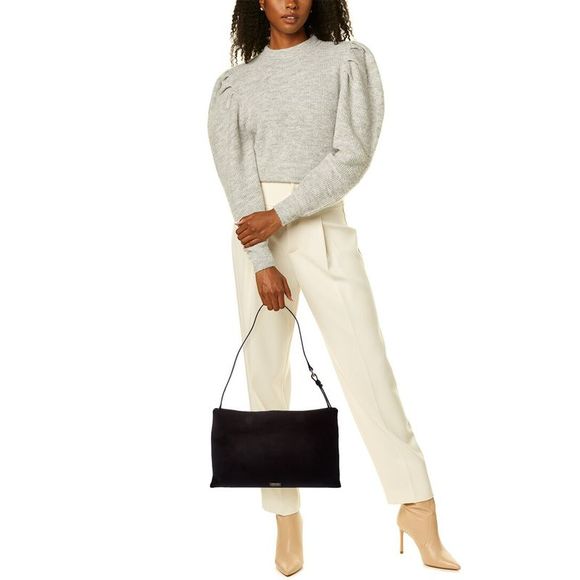 Frances Valentine Pooch Shoulder Bag, Black - Picture 4 of 4